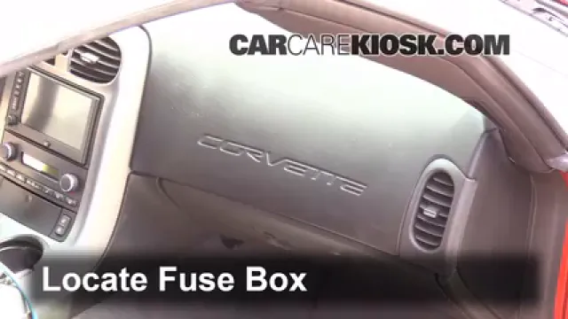 2006 Chevrolet Corvette 6.0L V8 Convertible Fusible (interior) Control